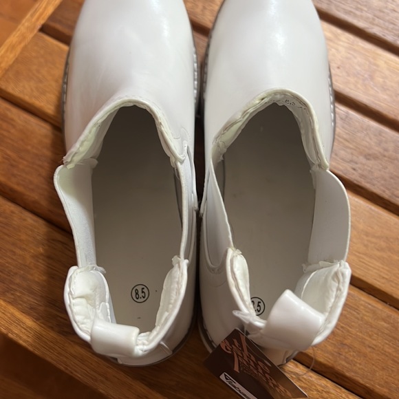 NWT - JABASIC Womens Chelsea Elastic Ankle Boots Waterproof Flat Boots -Size 8.5 - Picture 12 of 13